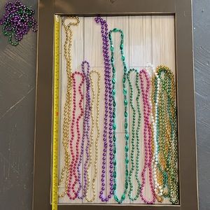 Mardi Gras Beads mixed sizes 2 lbs